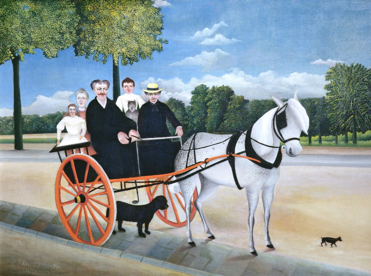 فخ الرجل العجوز جونيير ، 1908 بواسطة هنري روسو
