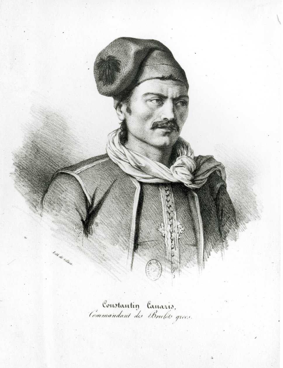 قسطنطين كناريس (1790-1877) بواسطة هنري فيلان