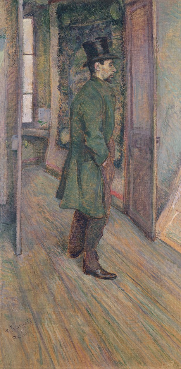 فرانسوا جاوزي (1861-1933) (باستيل على ورق) بواسطة هنري دي تولوز لوتريك