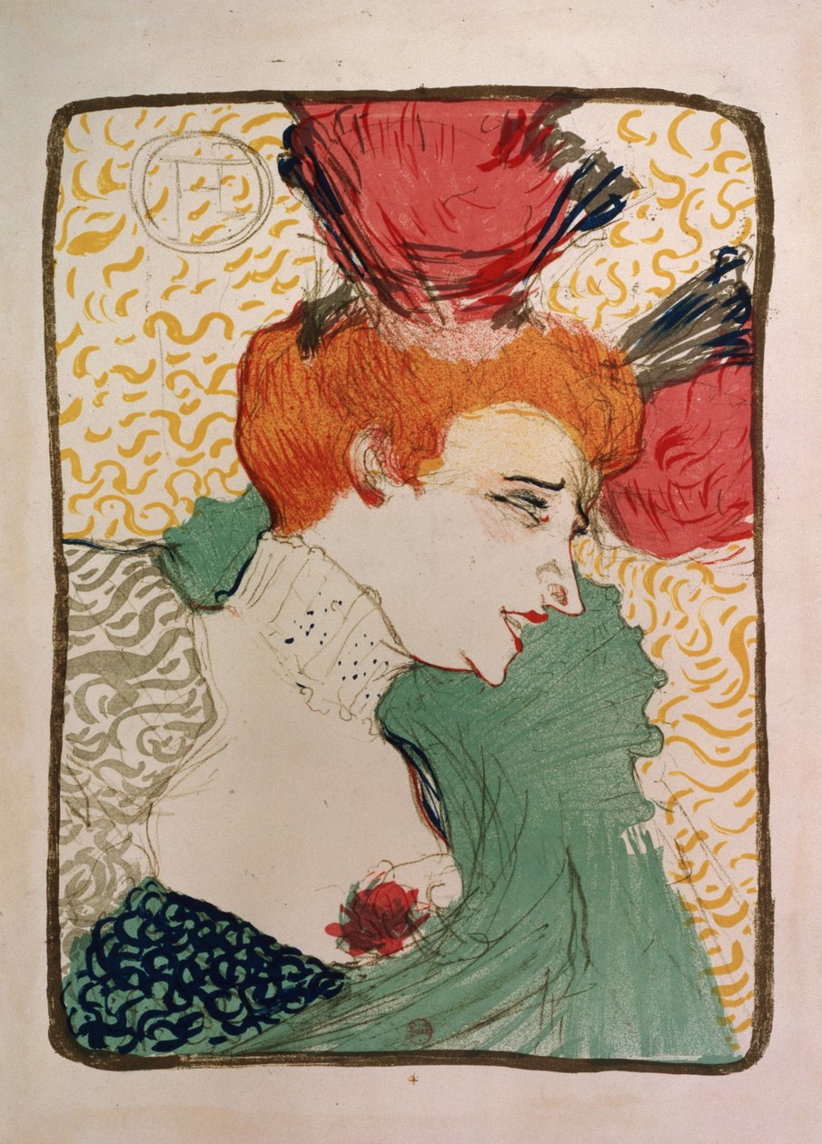 Mademoiselle Marcelle Lender ، 1895 (litho and wc) (دليل على 7012) بواسطة هنري دي تولوز لوتريك