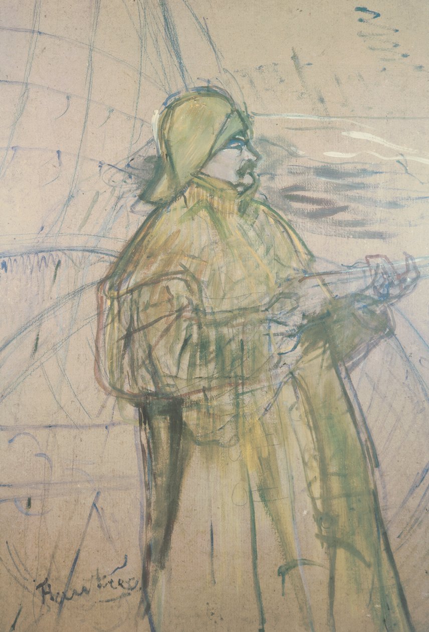صورة لموريس جويانت (1864-1930) 1900 (باستيل وقلم رصاص على ورق) بواسطة هنري دي تولوز لوتريك