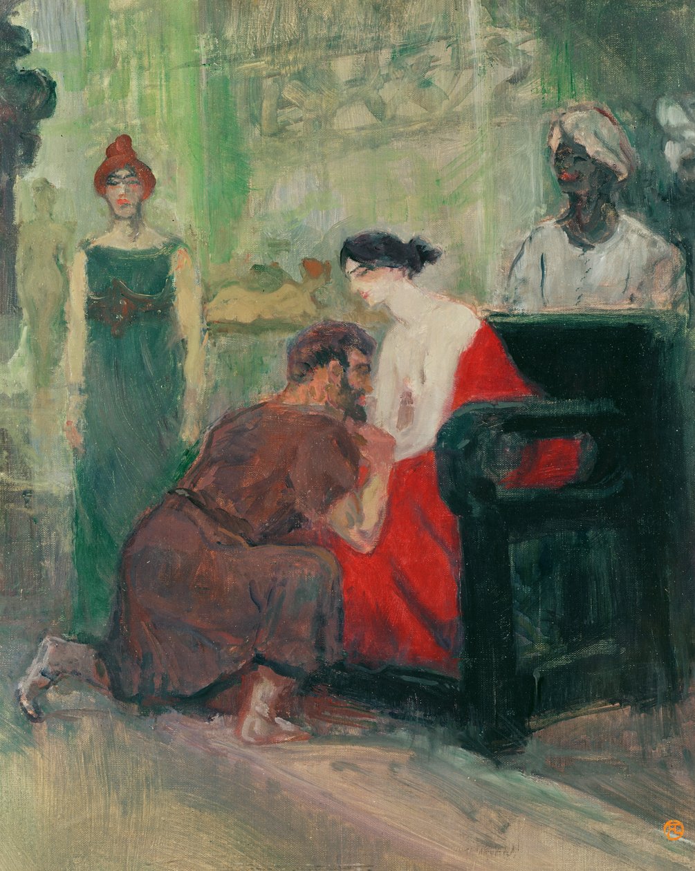 مسالينا ، 1900 بواسطة هنري دي تولوز لوتريك