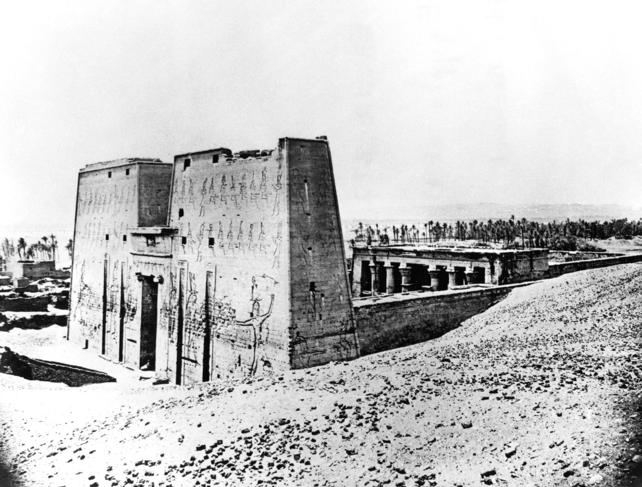 إدفو ، النوبة ، مصر ، 1887 بواسطة جورج هنري بشارد