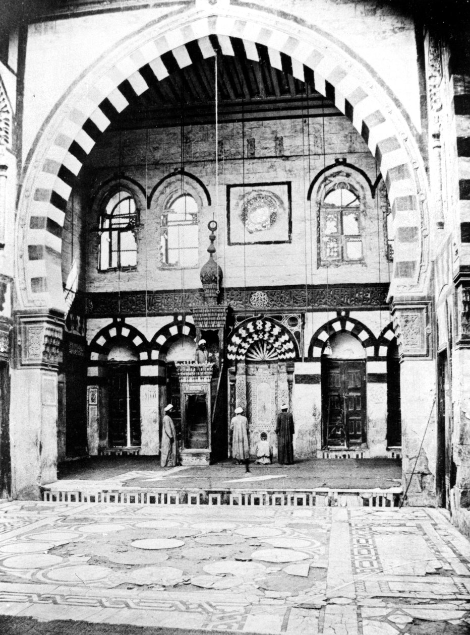 مسجد قايد بك ، القاهرة ، مصر ، 1887 بواسطة جورج هنري بشارد