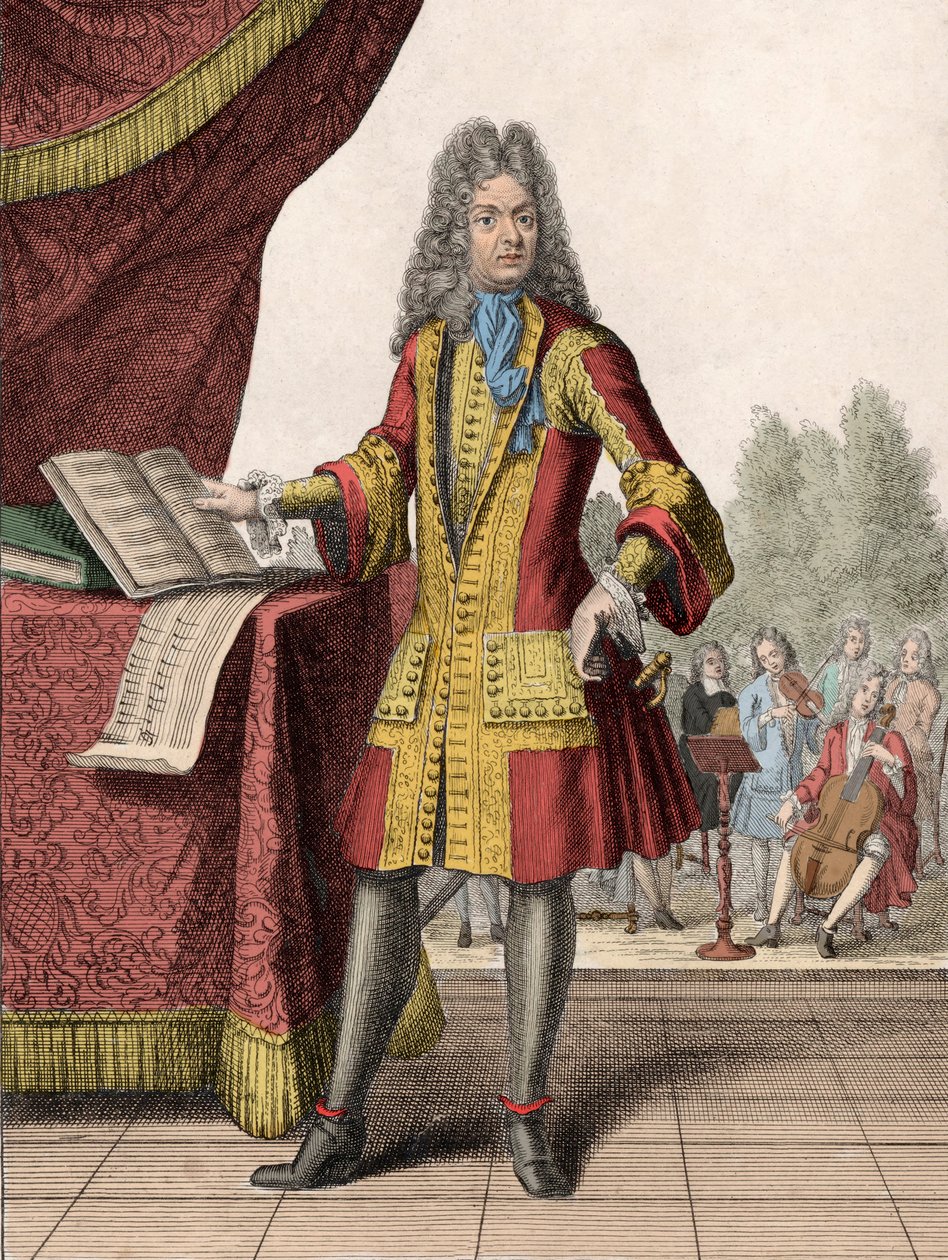 صورة جان بابتيست لولي (1632-1687) بواسطة هنري بونارت