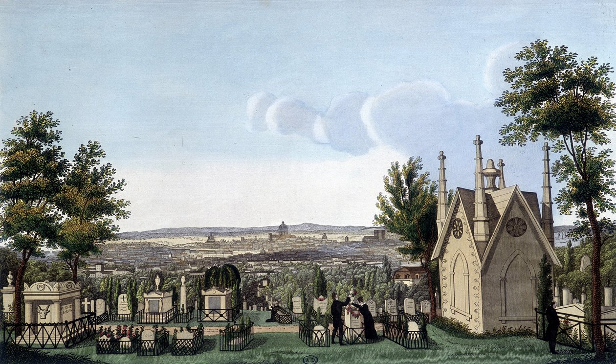 مقبرة Père de Lachaise - بواسطة Courvoisier بواسطة Henri Courvoisier-Voisin