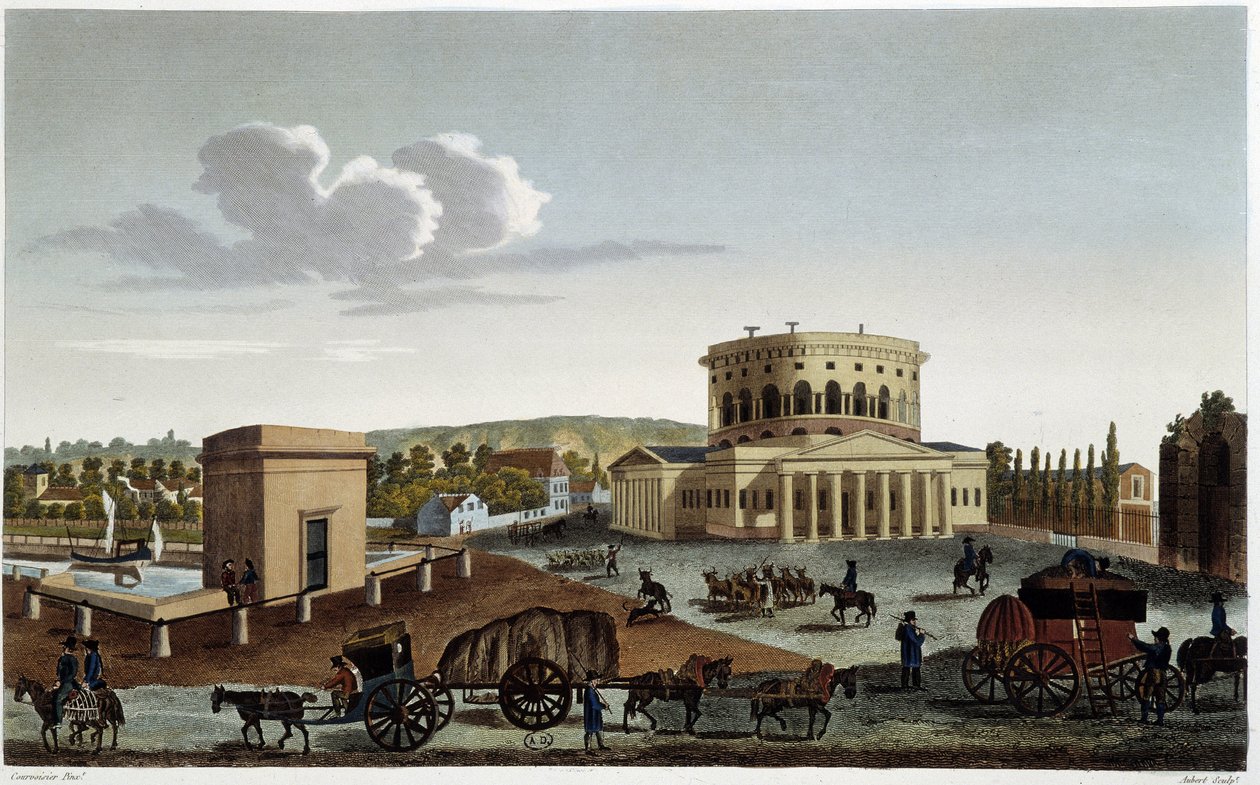 منظر لجدار لا فيليت ونظرة قناة لورك - في "Paris par Courvoisier" بواسطة Henri Courvoisier-Voisin