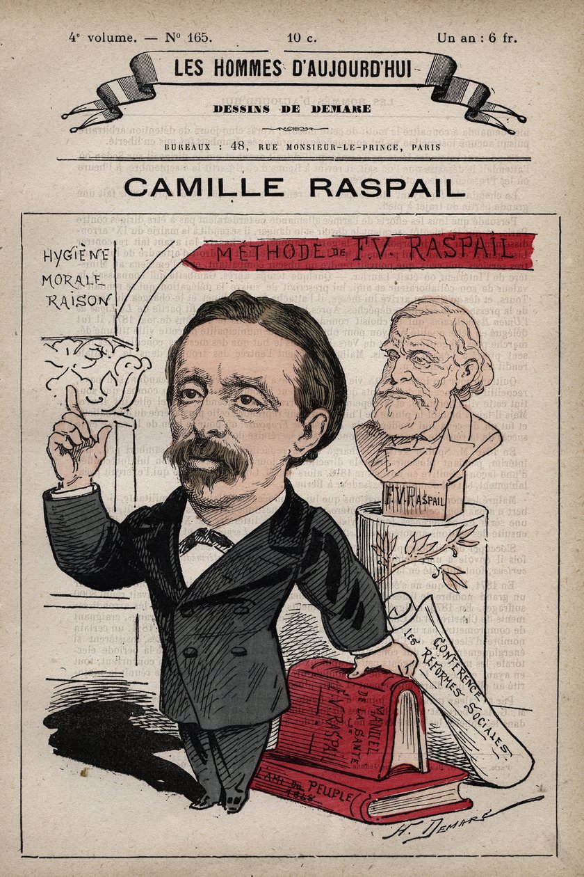 كارتون لكاميل راسبيل 1827-1893 سياسي إنجليزي من 'Les Hommes d'today' c. 1880 1880 بواسطة هنري ديمير (1846-1888) بواسطة هنري ديماري