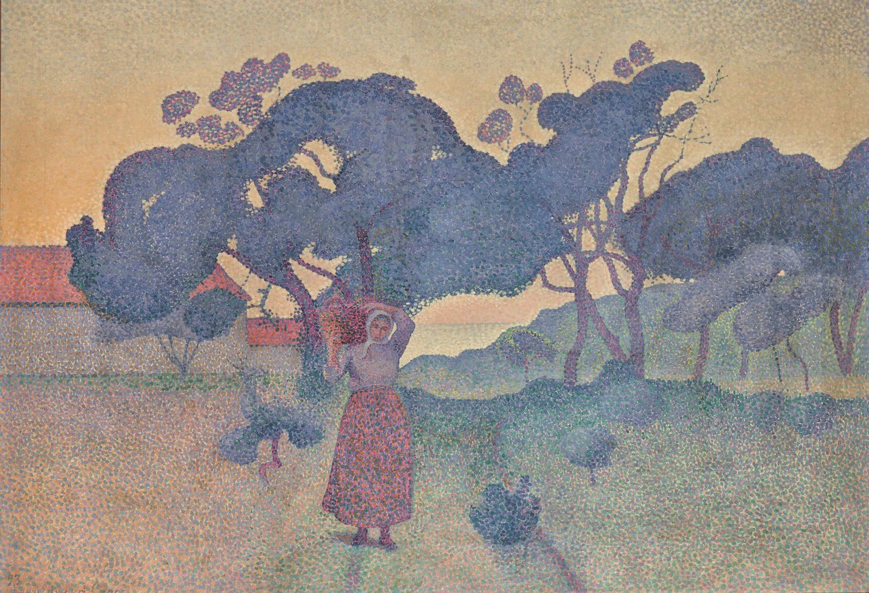 المزرعة المسائية ، 1893. بواسطة هنري إدمون كروس