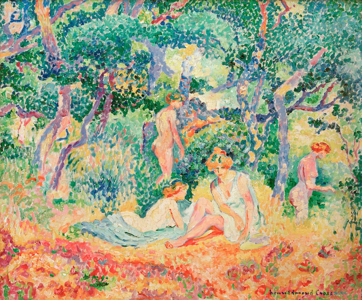 لو بوا أو نو سو بوا ، 1906-1907. بواسطة هنري إدمون كروس
