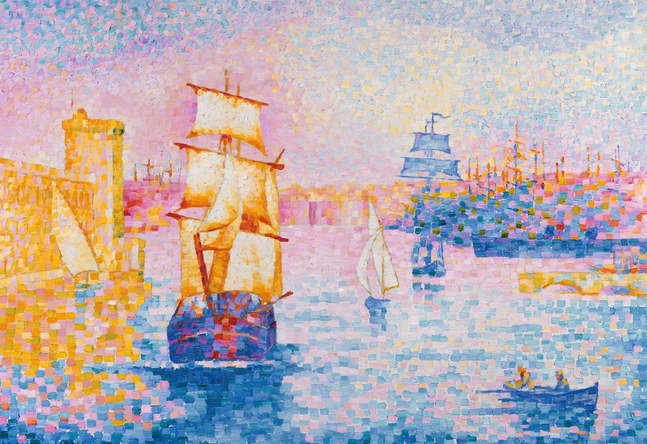 ميناء مرسيليا ، c.1899 بواسطة هنري إدمون كروس