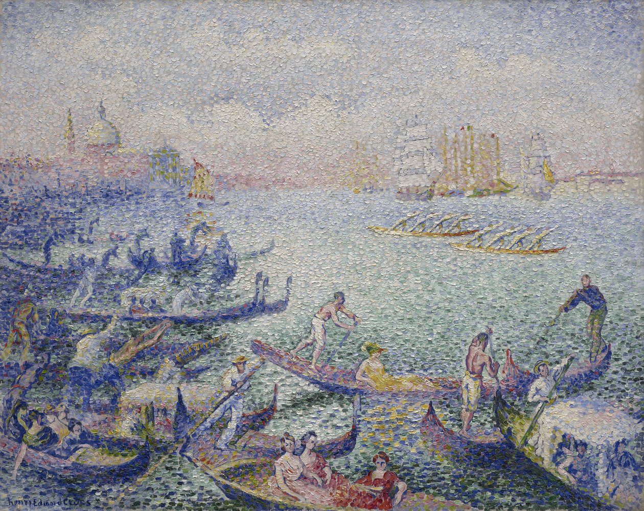 سباق القوارب في البندقية ، سبتمبر 1903 - يناير 1904 بواسطة هنري إدمون كروس