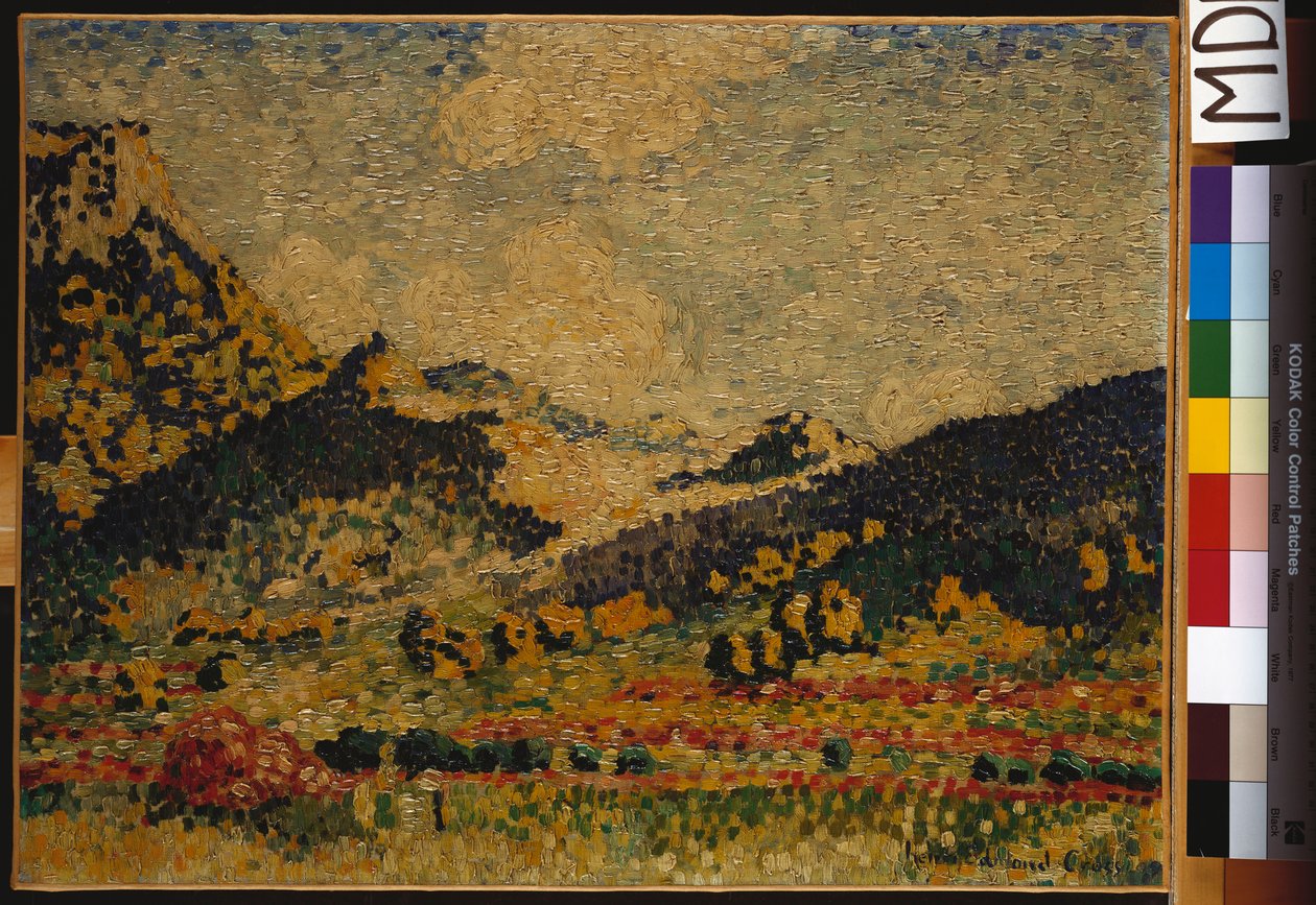 دراسة عن "الجبال الموريزية الصغيرة" ، 1909 بواسطة هنري إدمون كروس
