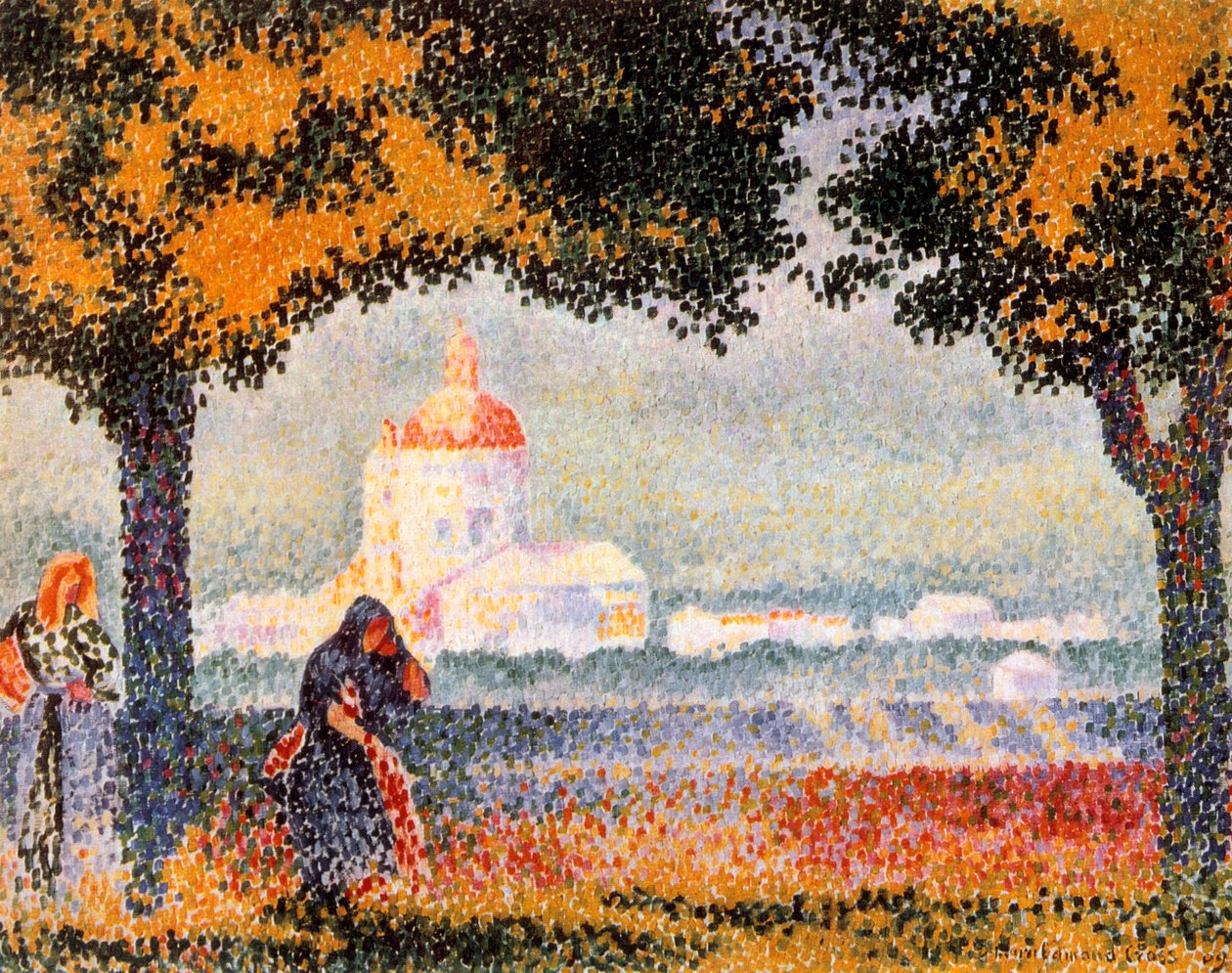 كنيسة سانتا ماريا ديغلي بالقرب من أسيزي ، 1909 بواسطة هنري إدمون كروس