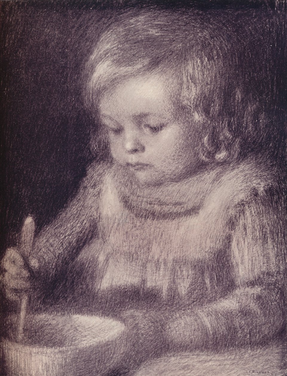 "الطفل" 1901-1902 بواسطة هنري يوجين لو سيدانر