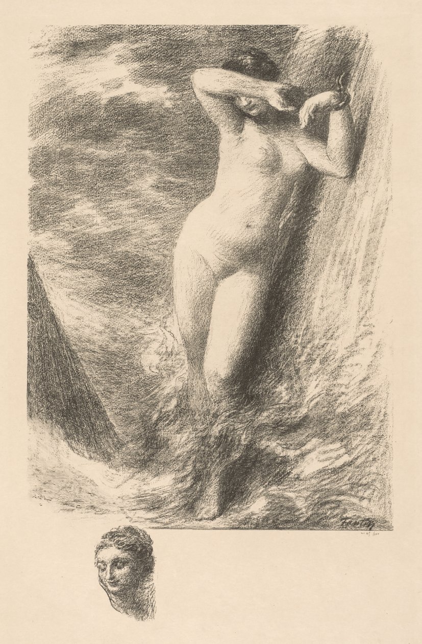 أندروميدا بواسطة Ignace Henri Jean Fantin Latour