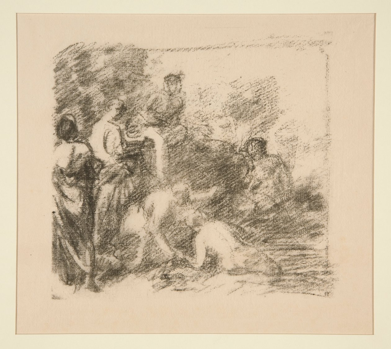السباحون بواسطة Ignace Henri Jean Fantin Latour