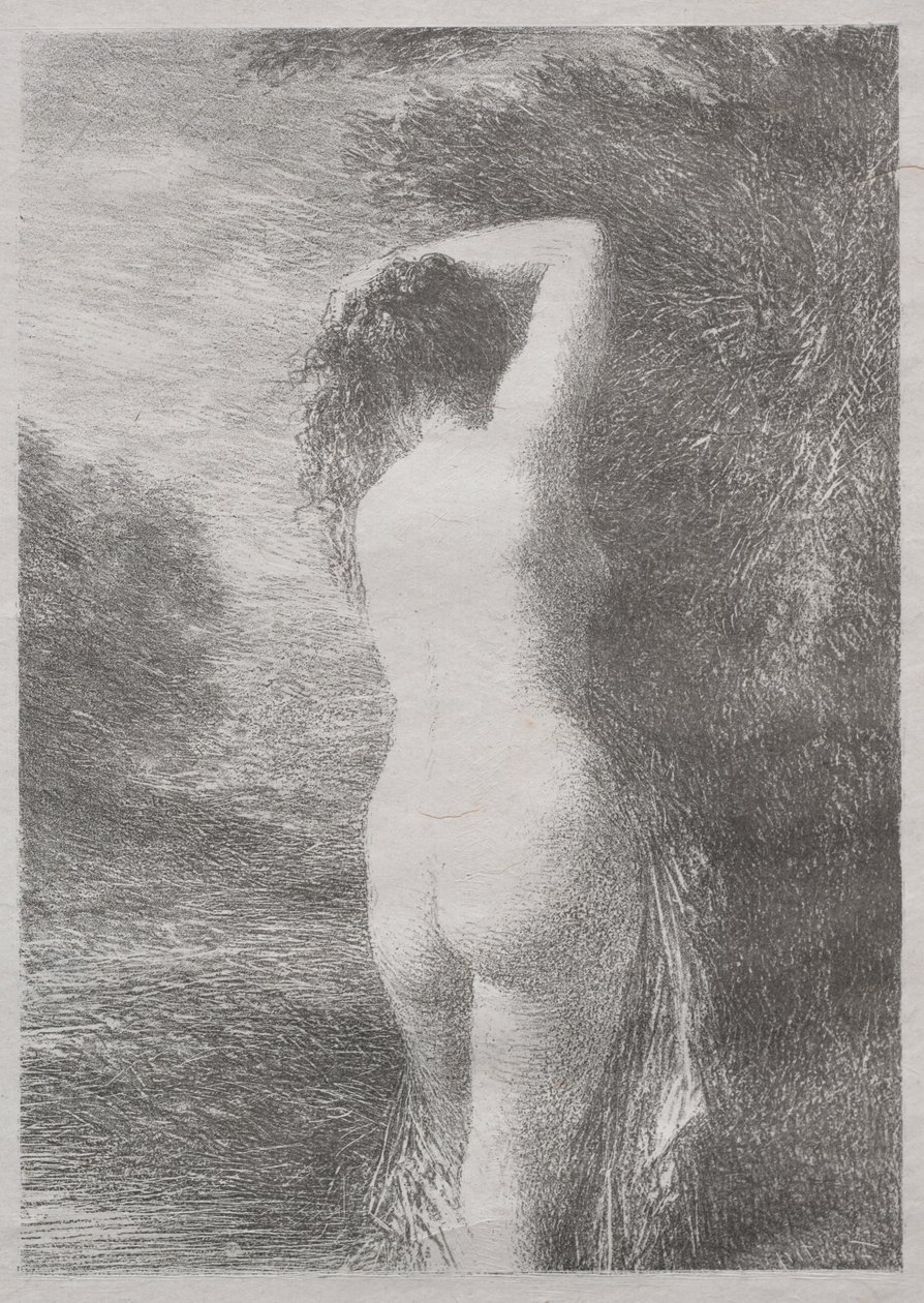 المستحم بواسطة Ignace Henri Jean Fantin Latour