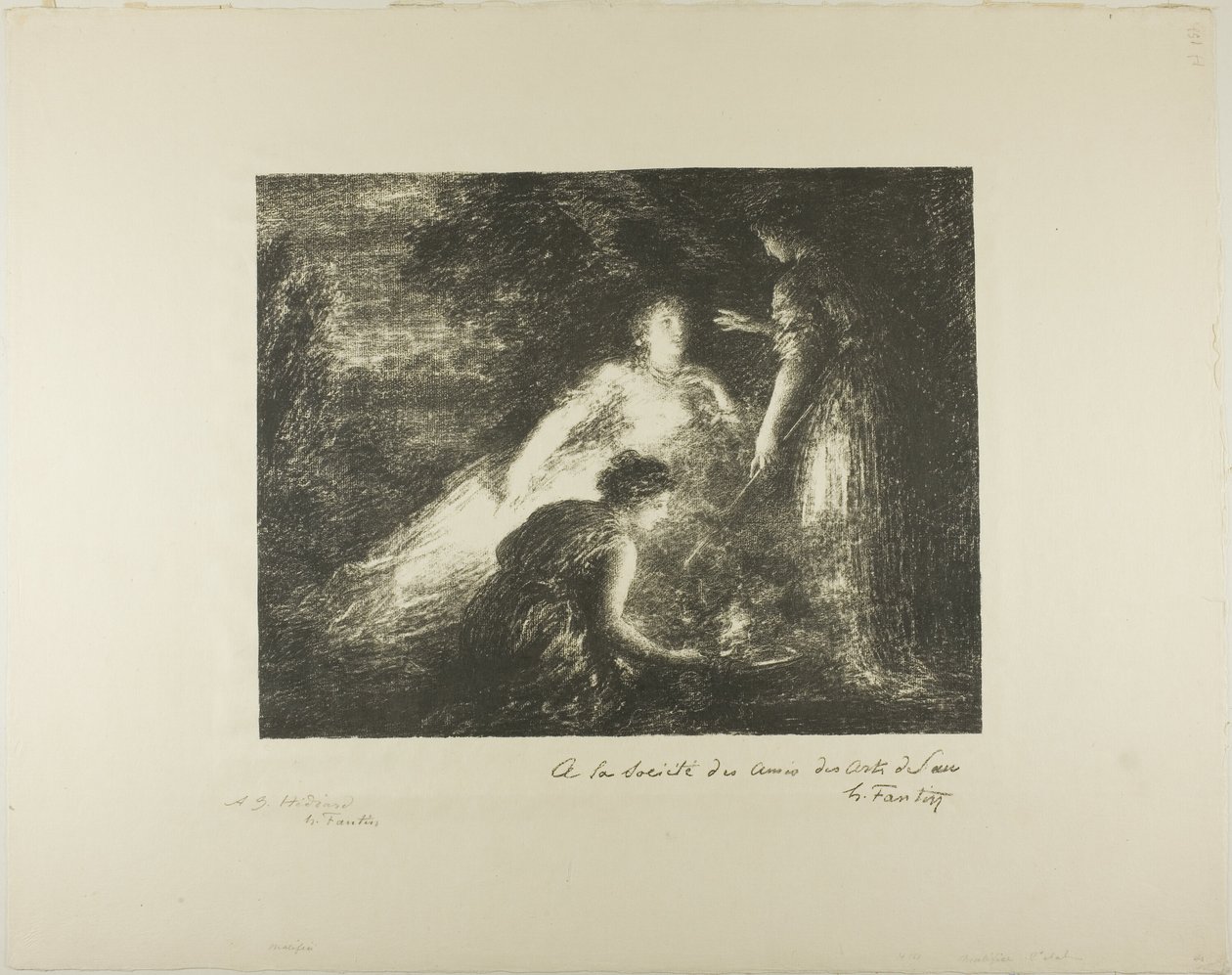 لعنة بواسطة Ignace Henri Jean Fantin Latour