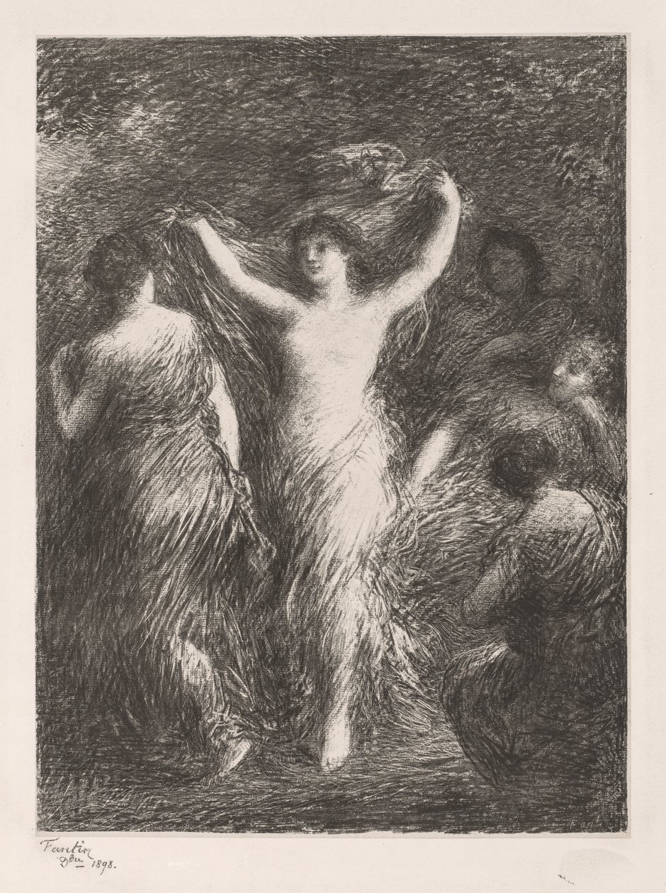 الرقص بواسطة Ignace Henri Jean Fantin Latour