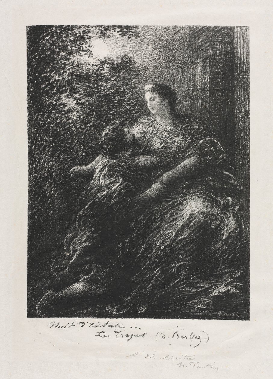 ديو طروادة بواسطة Ignace Henri Jean Fantin Latour