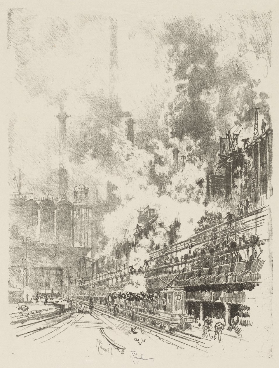 عمل الحرب الإنجليزية: المنتجات الثانوية بواسطة Ignace Henri Jean Fantin Latour