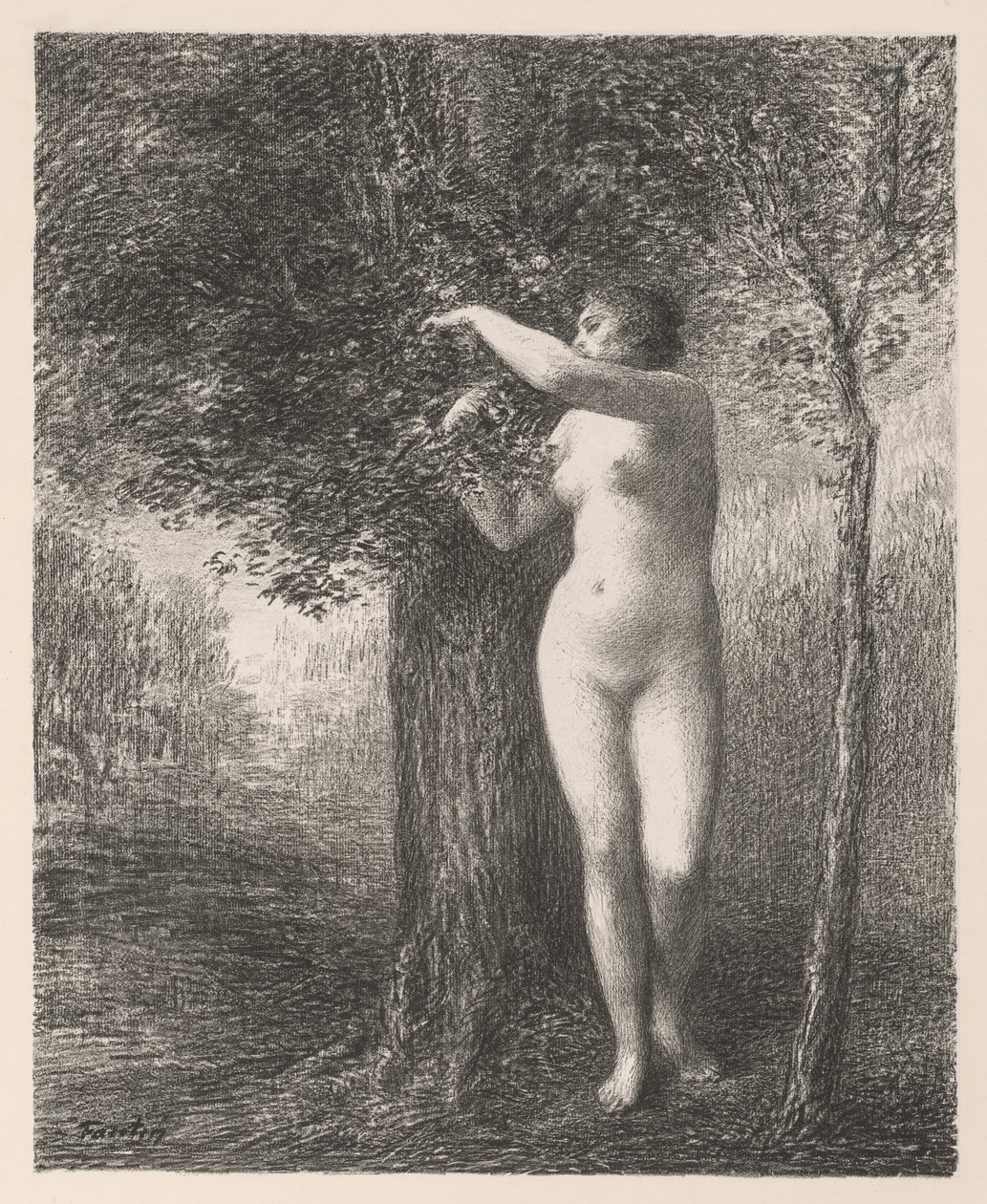 حواء بواسطة Ignace Henri Jean Fantin Latour