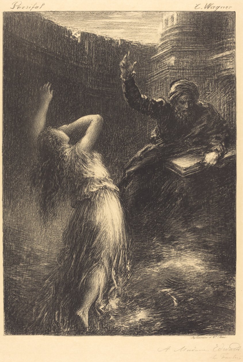 استحضار كوندري (اللوحة الثانية) بواسطة Ignace Henri Jean Fantin Latour