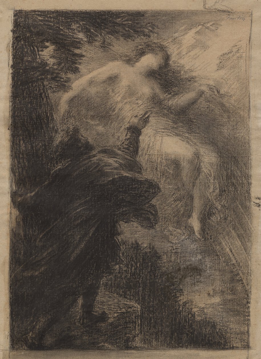 جنية جبال الألب بواسطة Ignace Henri Jean Fantin Latour