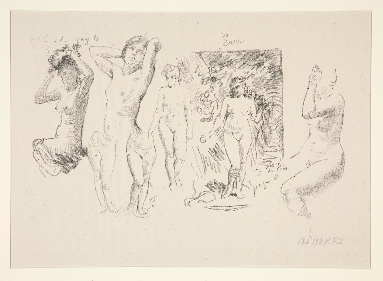 ورقة من بواسطة Ignace Henri Jean Fantin Latour