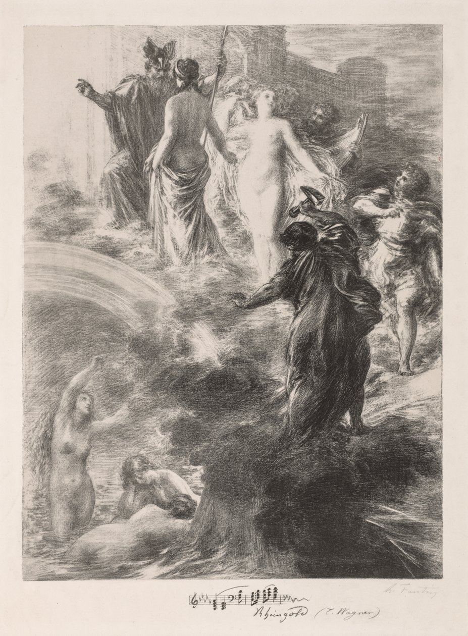 خاتمة حجر الراين بواسطة Ignace Henri Jean Fantin Latour