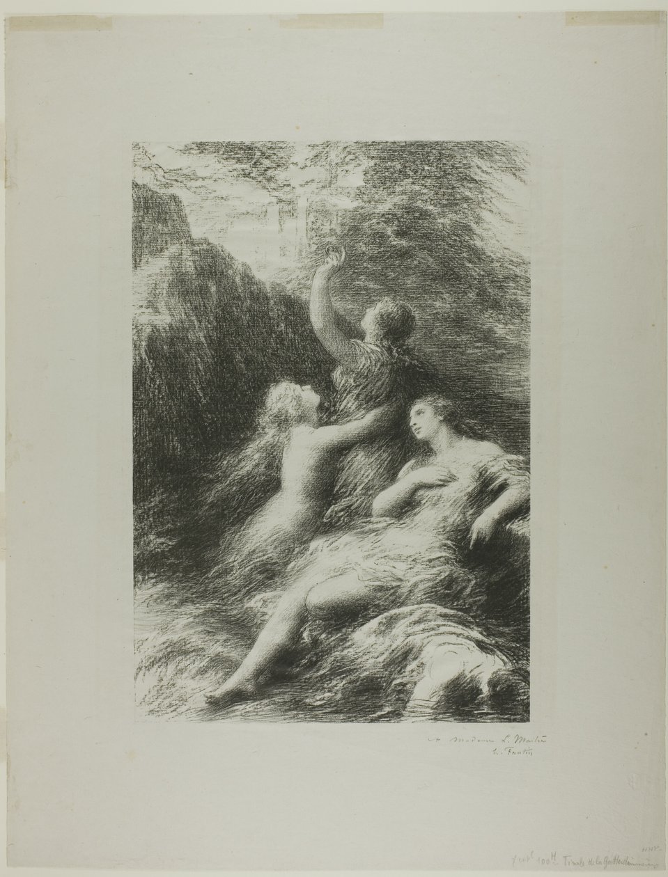 خاتمة لشفق الآلهة بواسطة Ignace Henri Jean Fantin Latour
