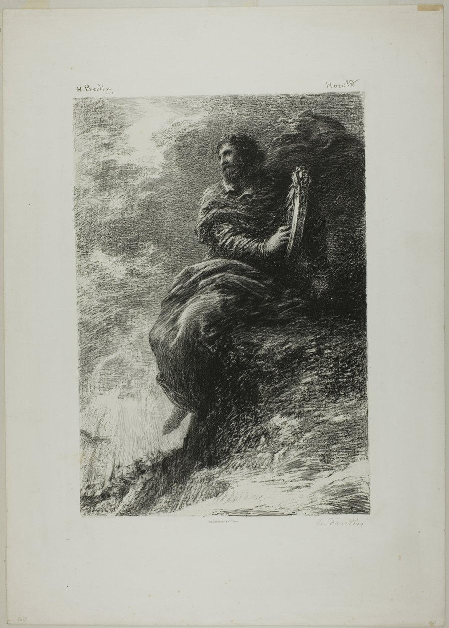 هارولد: في الجبال بواسطة Ignace Henri Jean Fantin Latour