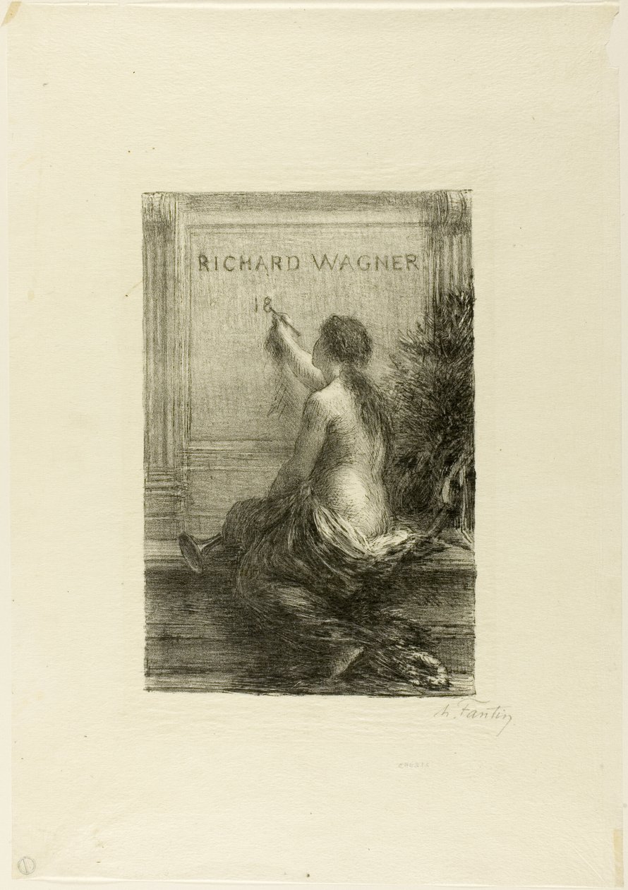 خلود بواسطة Ignace Henri Jean Fantin Latour