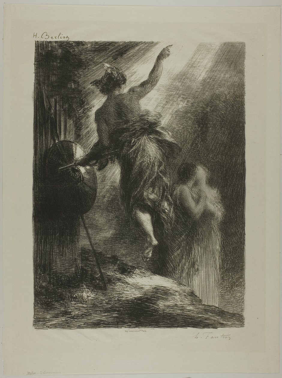 إيطاليا! بواسطة Ignace Henri Jean Fantin Latour