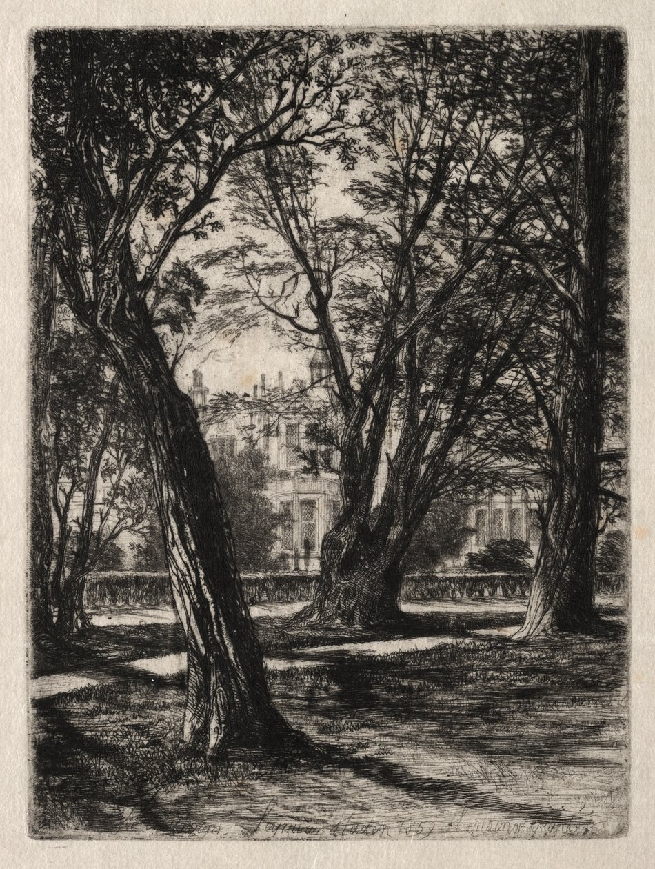 حدائق كنسينغتون في لندن بواسطة Ignace Henri Jean Fantin Latour