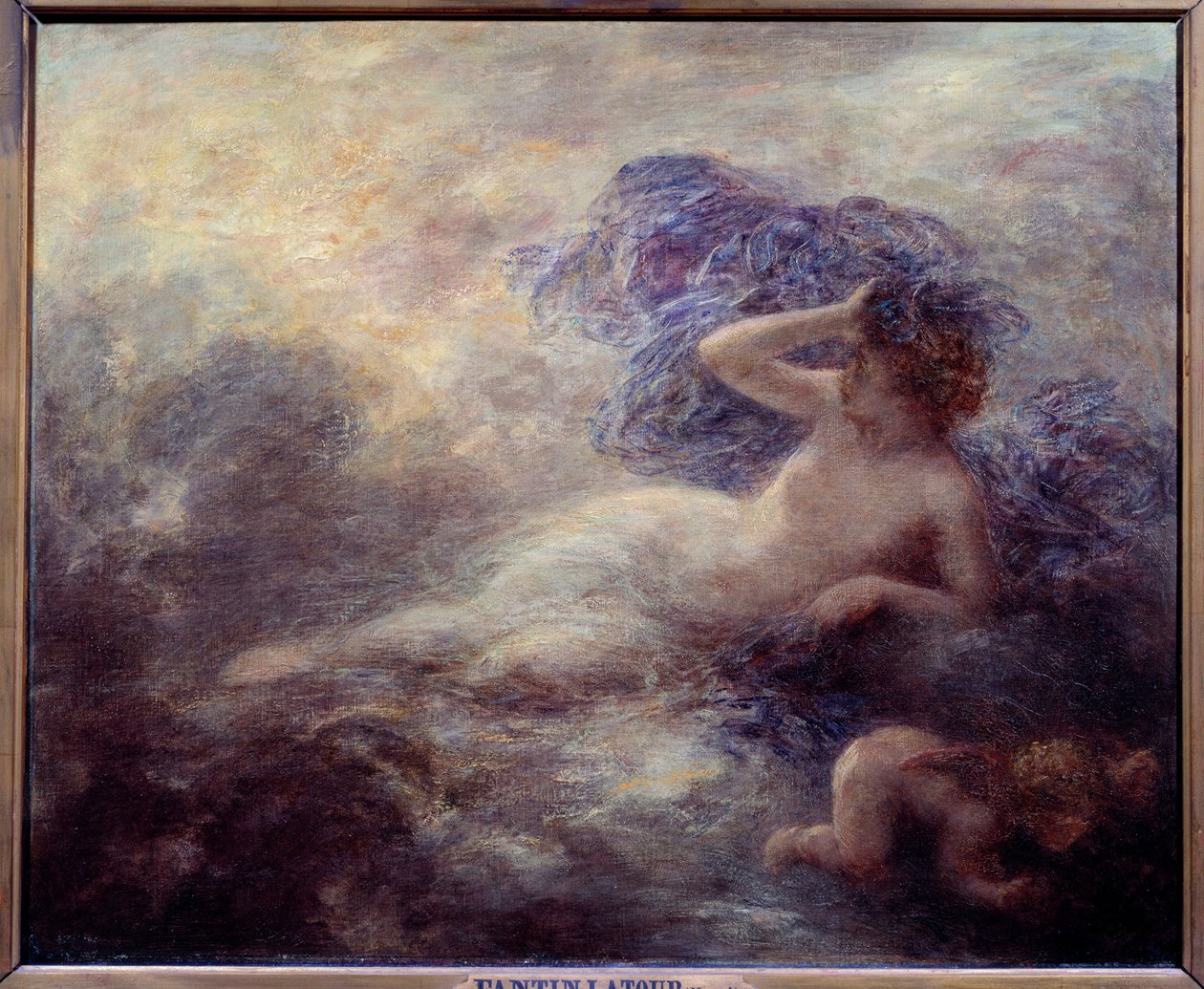 لوحة La nuit بواسطة Henri Fantin Latour (Fantin-Latour بواسطة Ignace Henri Jean Fantin Latour