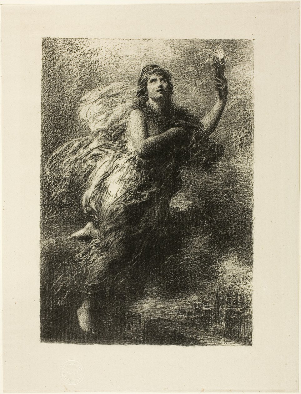 حرية بواسطة Ignace Henri Jean Fantin Latour