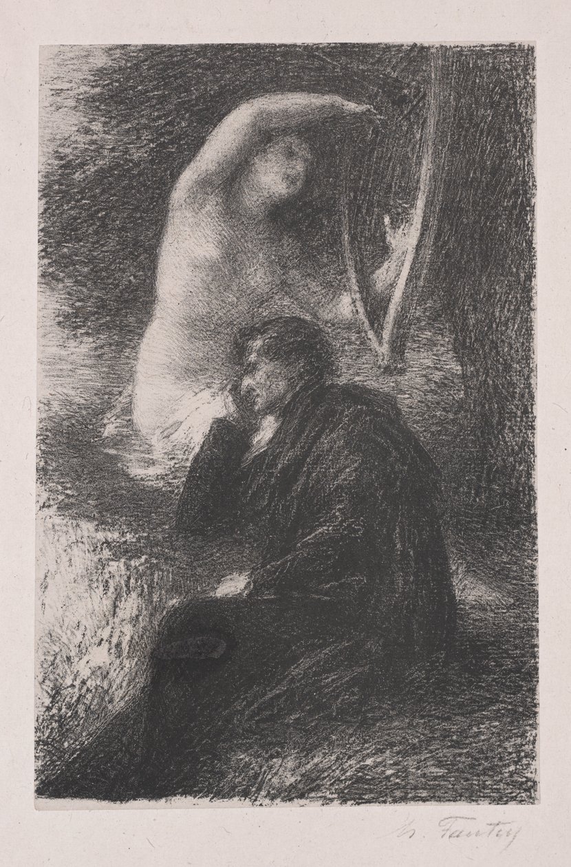 ليليو: القيثارة الإيولية بواسطة Ignace Henri Jean Fantin Latour