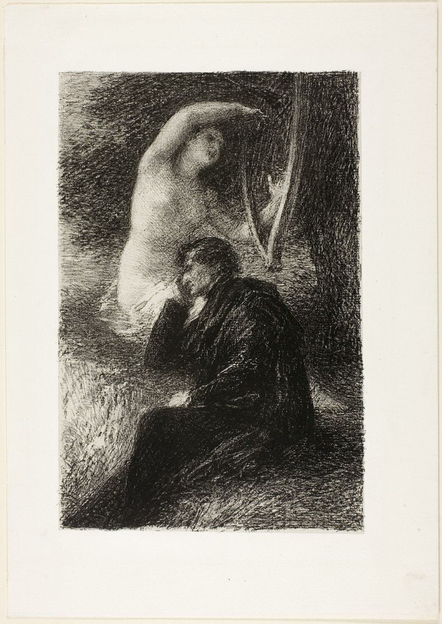 ليليو: القيثارة الإيولية ، من هيكتور بيرليوز ، حياته وأعماله بواسطة Ignace Henri Jean Fantin Latour