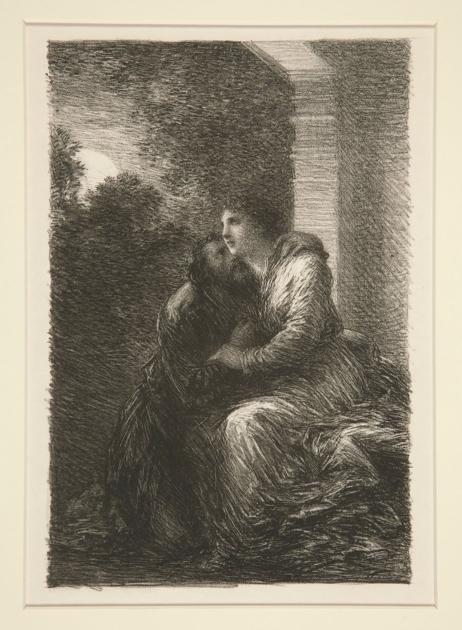 Longherin: الفصل الثالث ، المشهد د بواسطة Ignace Henri Jean Fantin Latour