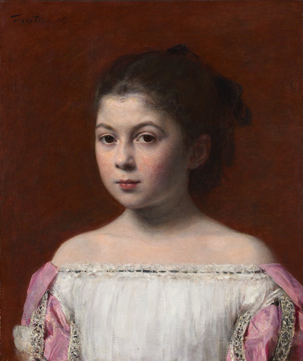 ماري يولاند دي فيتز جيمس بواسطة Ignace Henri Jean Fantin Latour