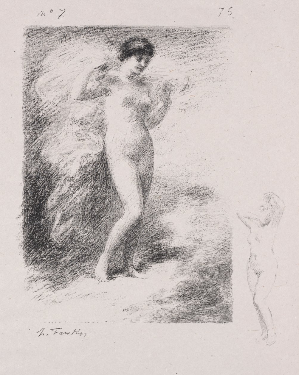 نيري بواسطة Ignace Henri Jean Fantin Latour