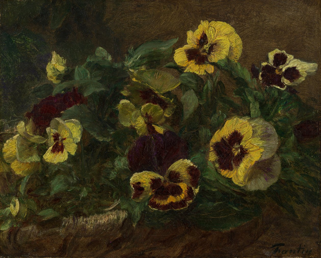 زهور الثالوث ، 1903. بواسطة Ignace Henri Jean Fantin Latour