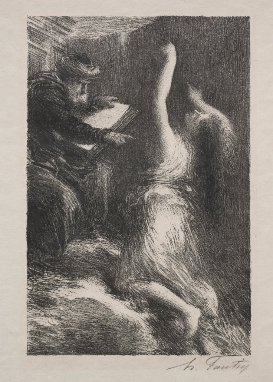 بارسيفال ، الفصل الثاني: استحضار كوندري بواسطة Ignace Henri Jean Fantin Latour
