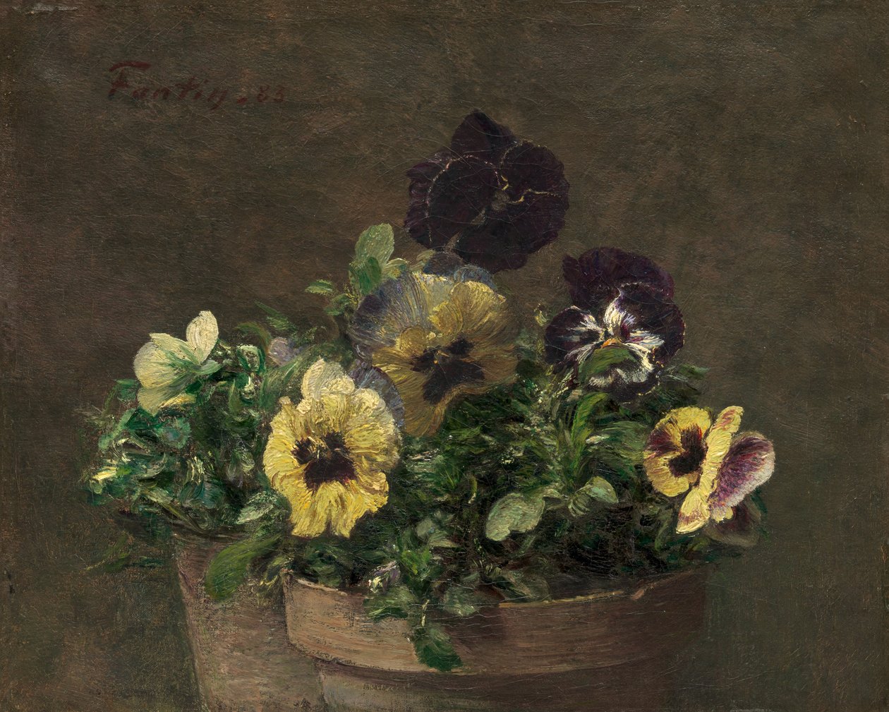 بوعاء الثالوث ، 1883. بواسطة Ignace Henri Jean Fantin Latour