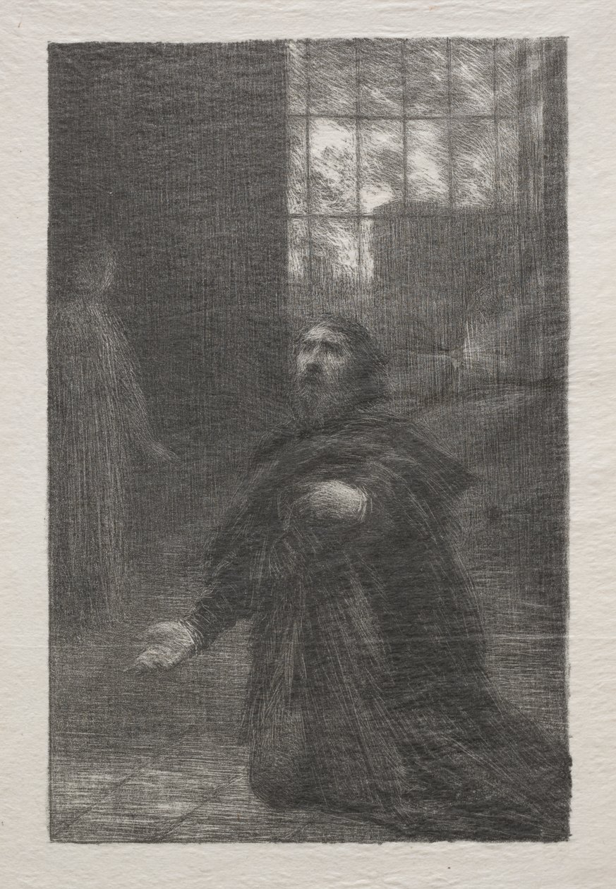 رينزي ، الفصل الخامس: صلاة رينزي بواسطة Ignace Henri Jean Fantin Latour