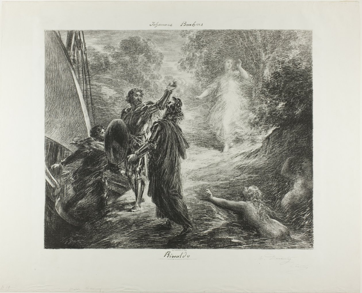 رينالدو بواسطة Ignace Henri Jean Fantin Latour