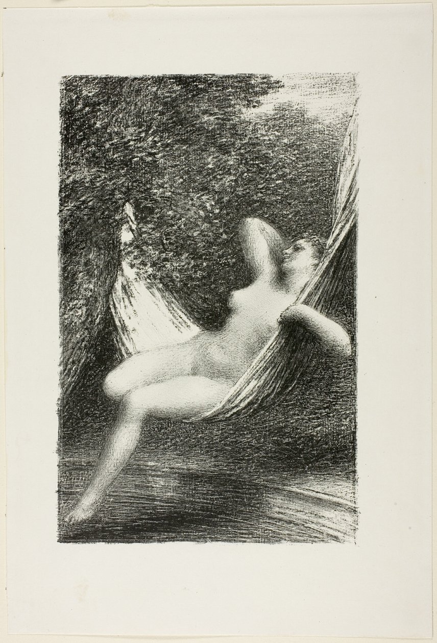 سارة المستحم بواسطة Ignace Henri Jean Fantin Latour