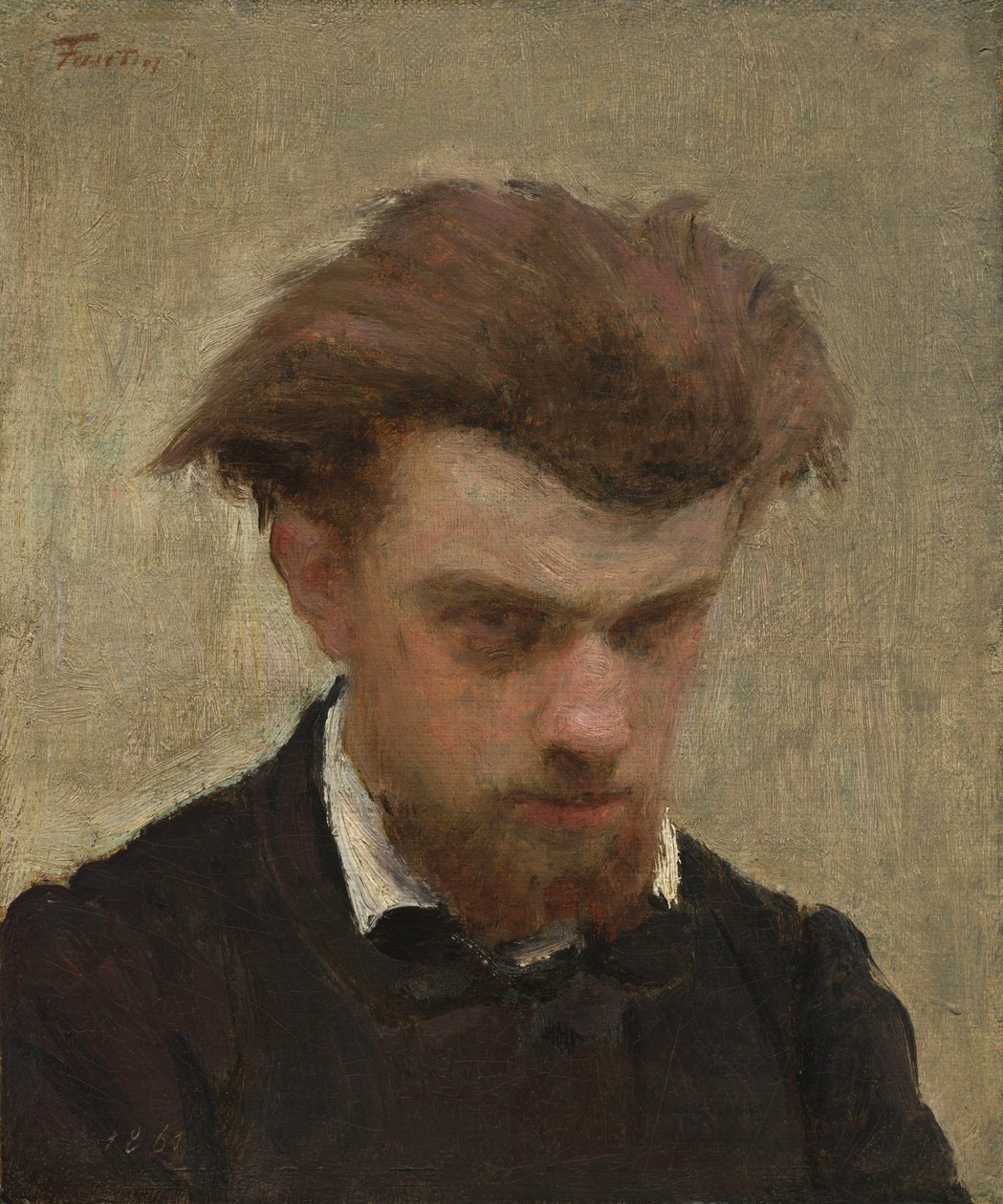 تصوير شخصي بواسطة Ignace Henri Jean Fantin Latour